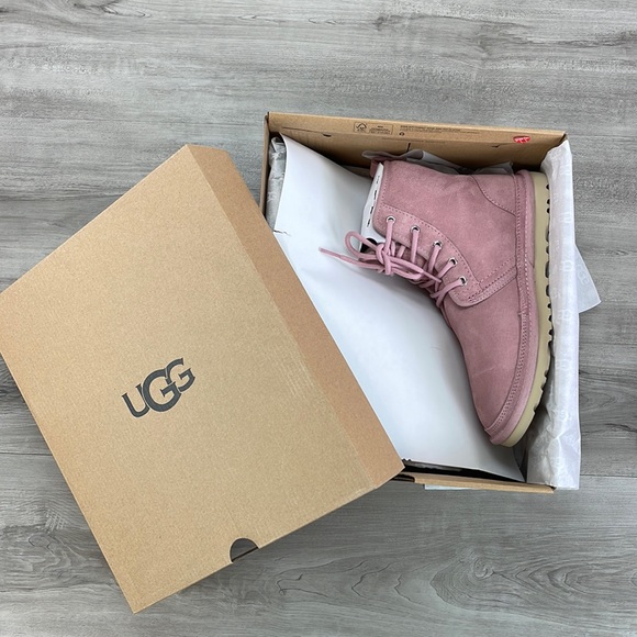 🌿UGG🌿 W NEUMEL HIGH SHOE LACE PINK BOOT - Picture 16 of 16